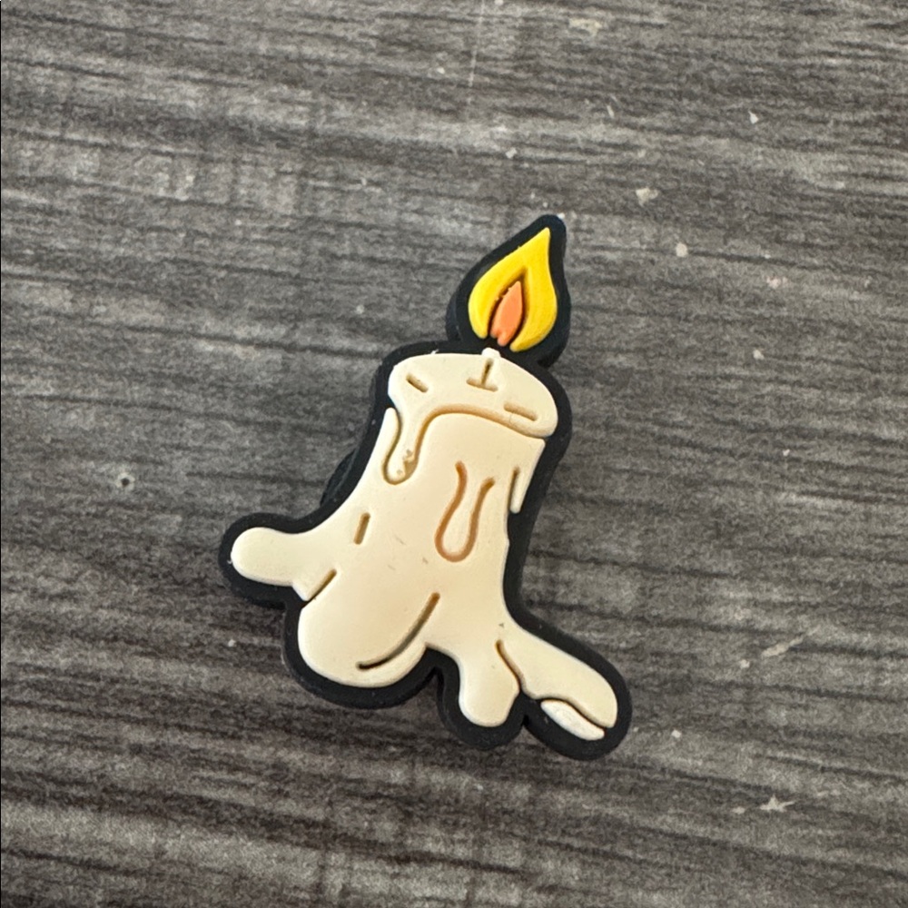 Melted Candle Shoe Charm 5/$20